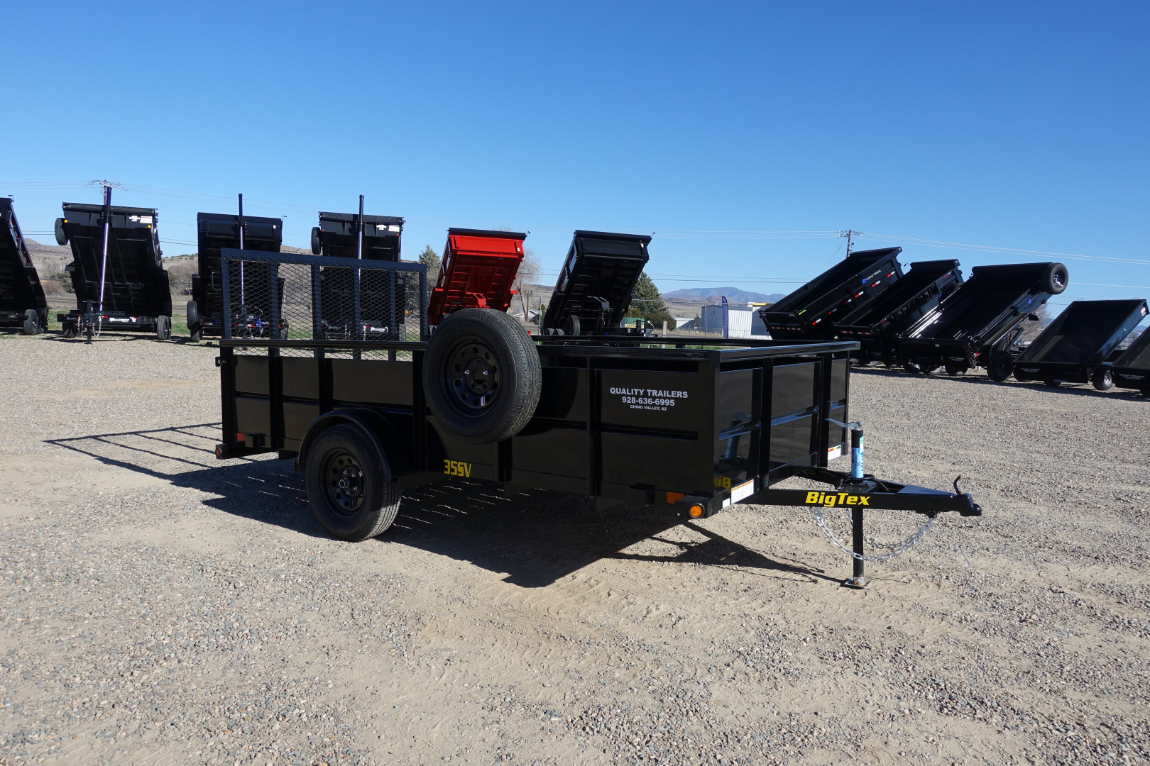 New 2026 Big Tex Trailers 35SV-12 77'x12'x2' Utility Trailer