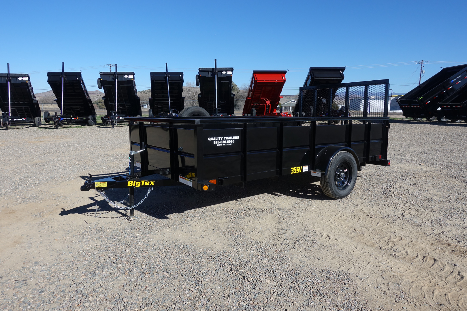 New 2026 Big Tex Trailers 35SV-12 77'x12'x2' Utility Trailer