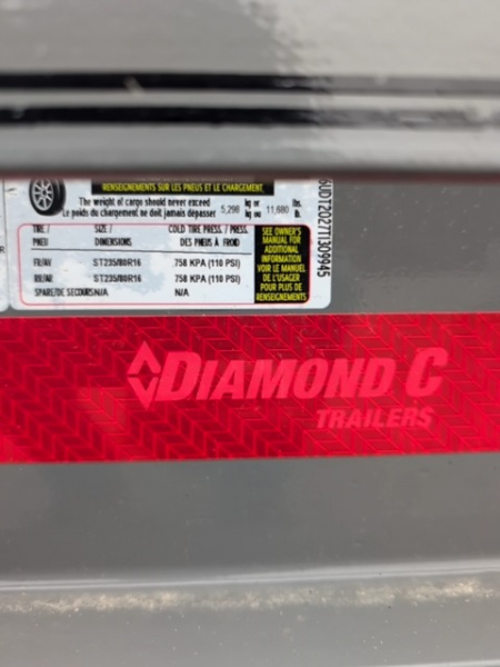 New 2026 Diamond C Trailers HDT207 Tilt Trailer