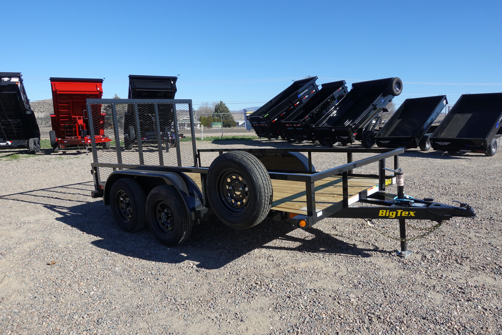 New 2026 Big Tex Trailers 60PI-12 77"x12' Utility Trailer