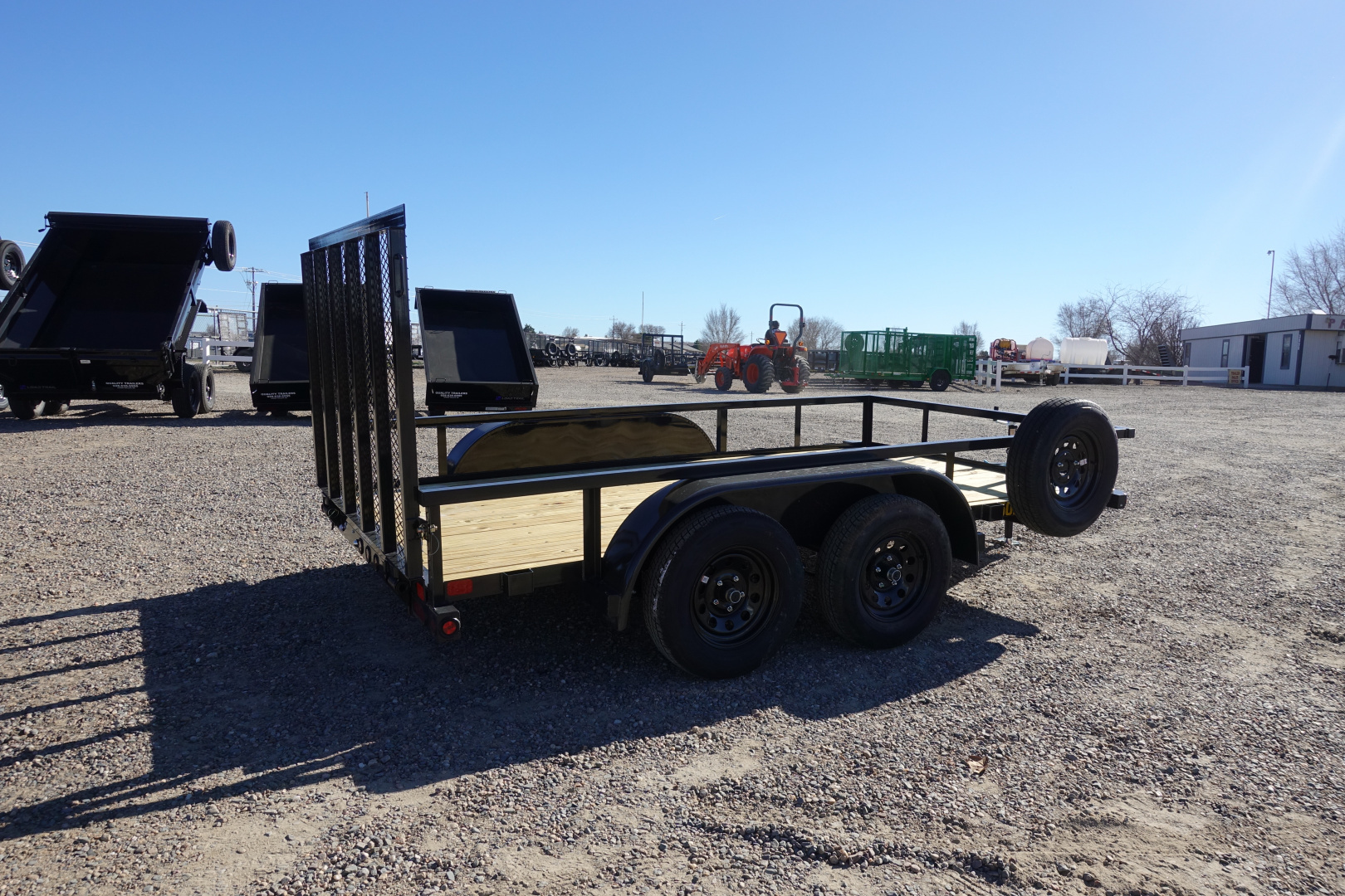 New 2026 Big Tex Trailers 60PI-12 77"x12' Utility Trailer
