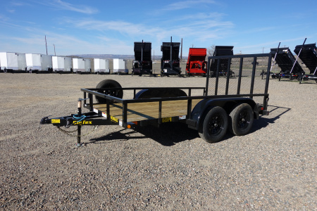 New 2026 Big Tex Trailers 60PI-12 77"x12' Utility Trailer