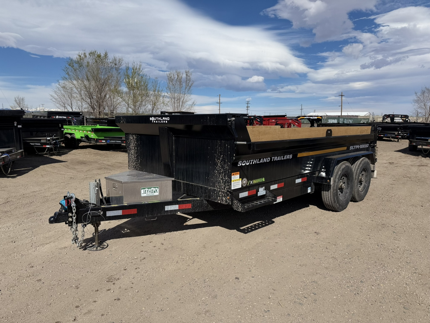 Used 2026 Southland Trailers 7-14 Dump 7 Gauge Floor 8K Axles