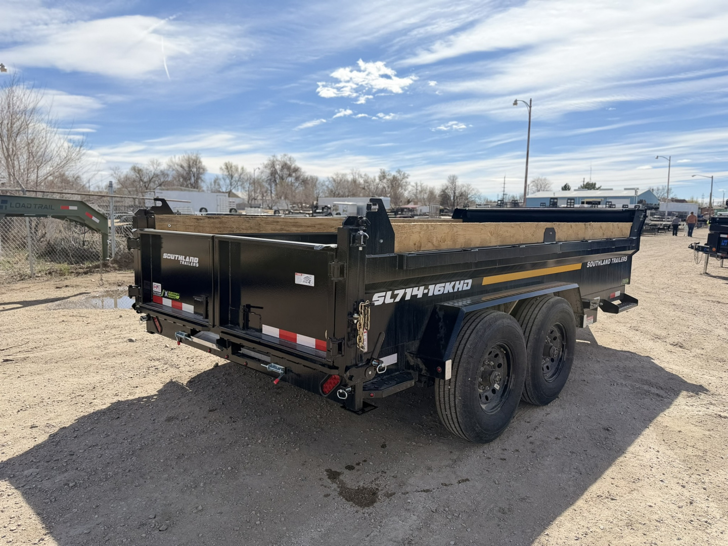 Used 2026 Southland Trailers 7-14 Dump 7 Gauge Floor 8K Axles