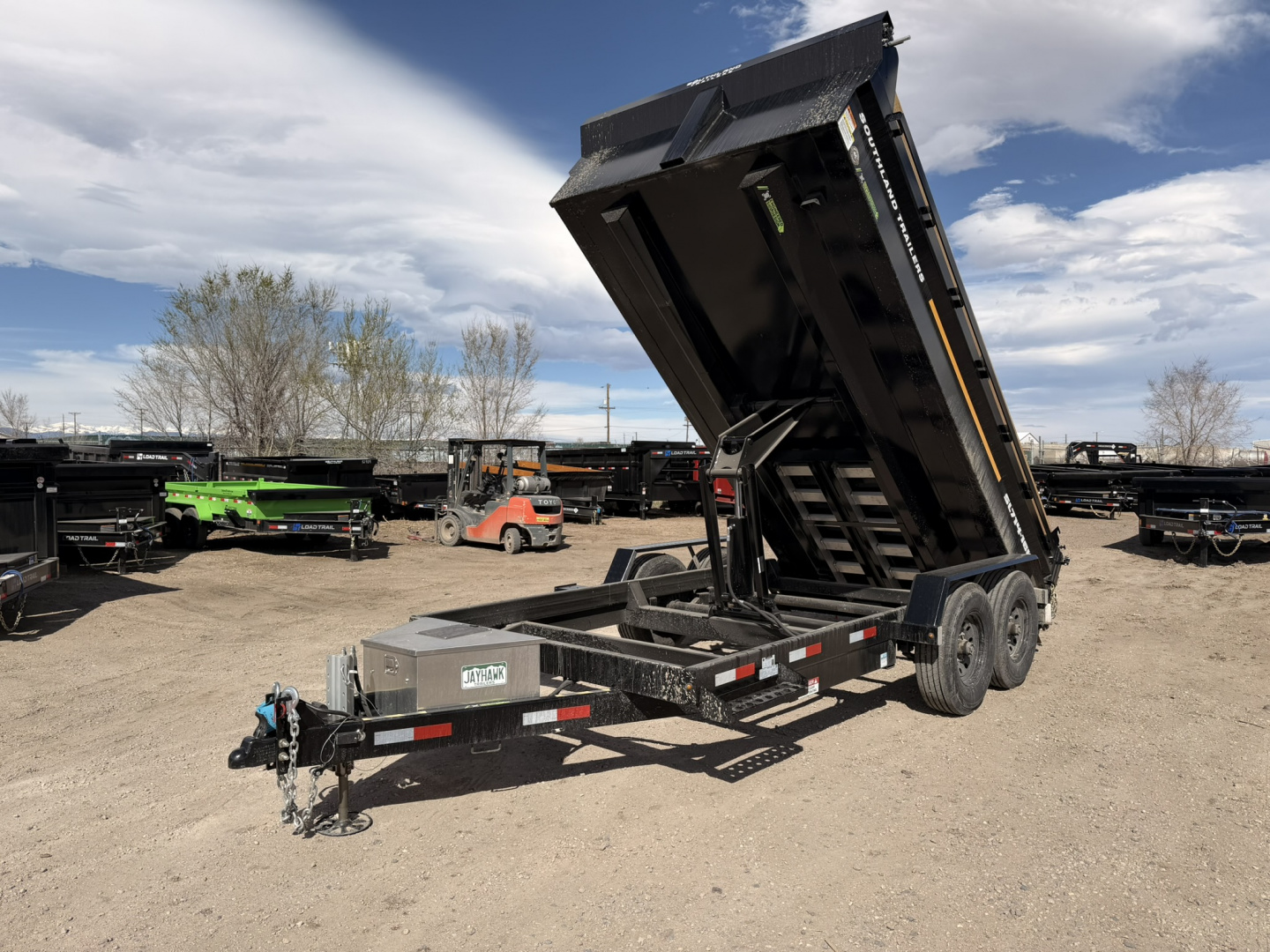 Used 2026 Southland Trailers 7-14 Dump 7 Gauge Floor 8K Axles