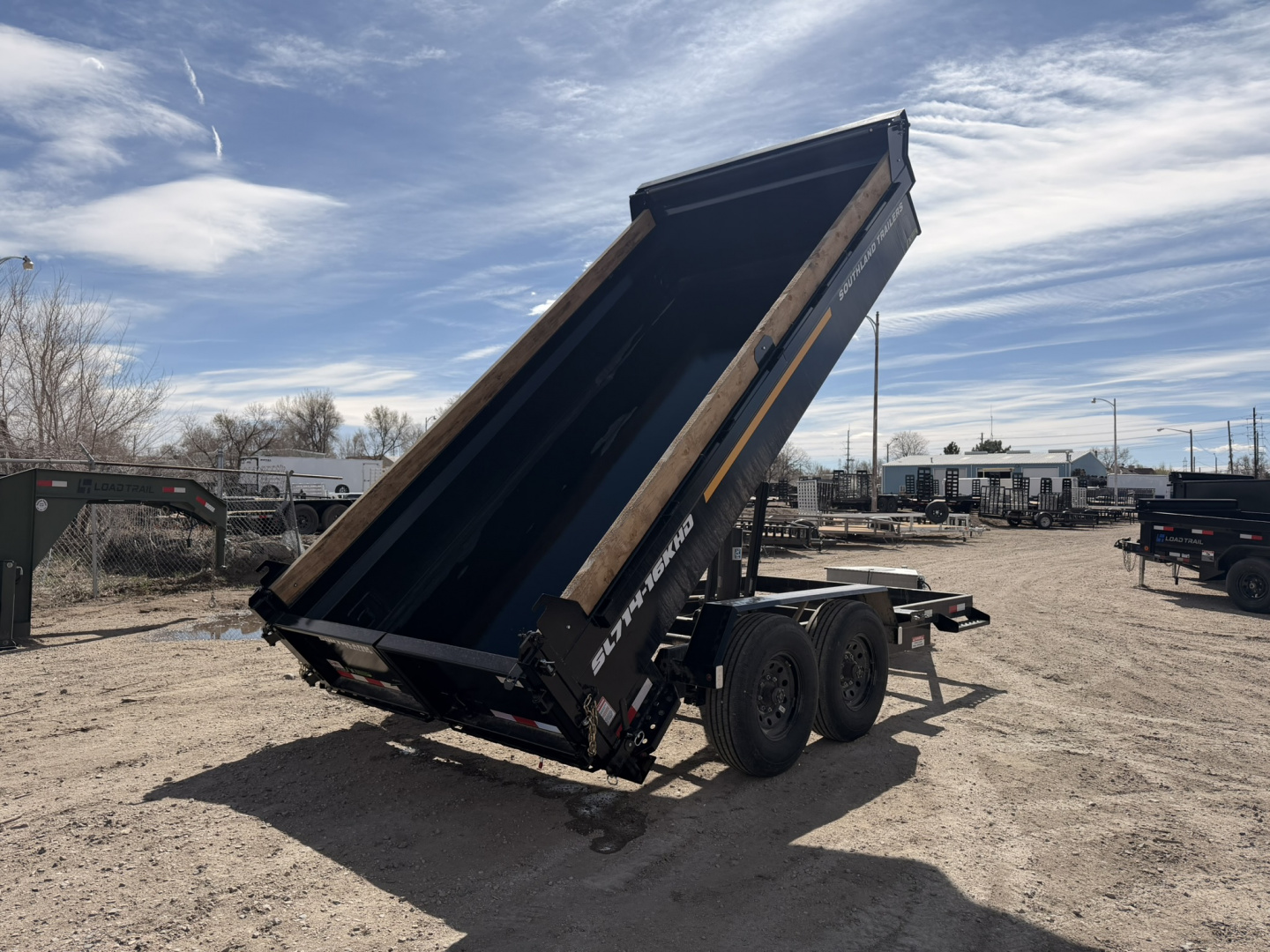 Used 2026 Southland Trailers 7-14 Dump 7 Gauge Floor 8K Axles
