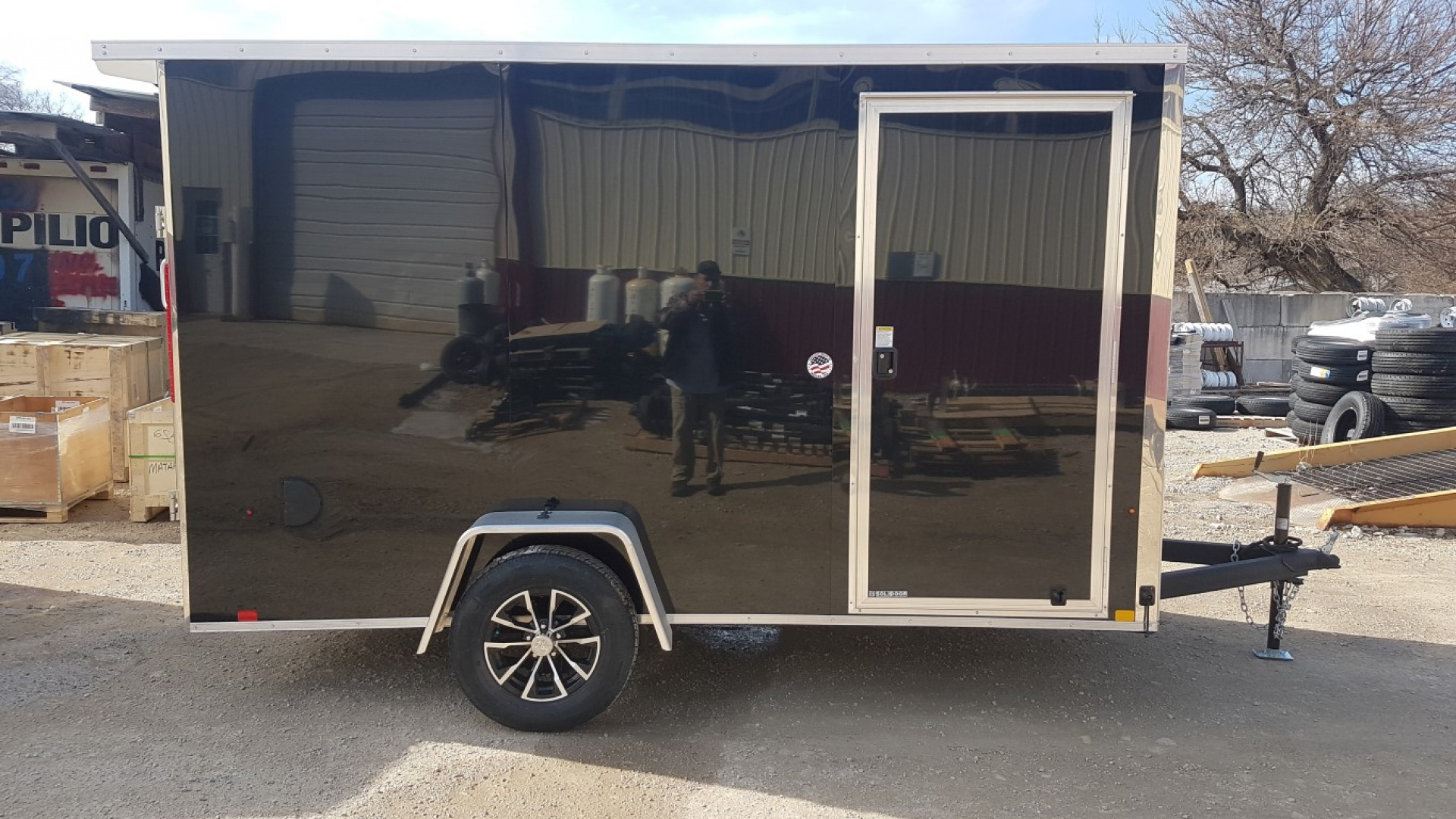 New 2026 LOOK TRAILERS Look 6x12 ST Deluxe Cargo / Enclosed Trailer for ...