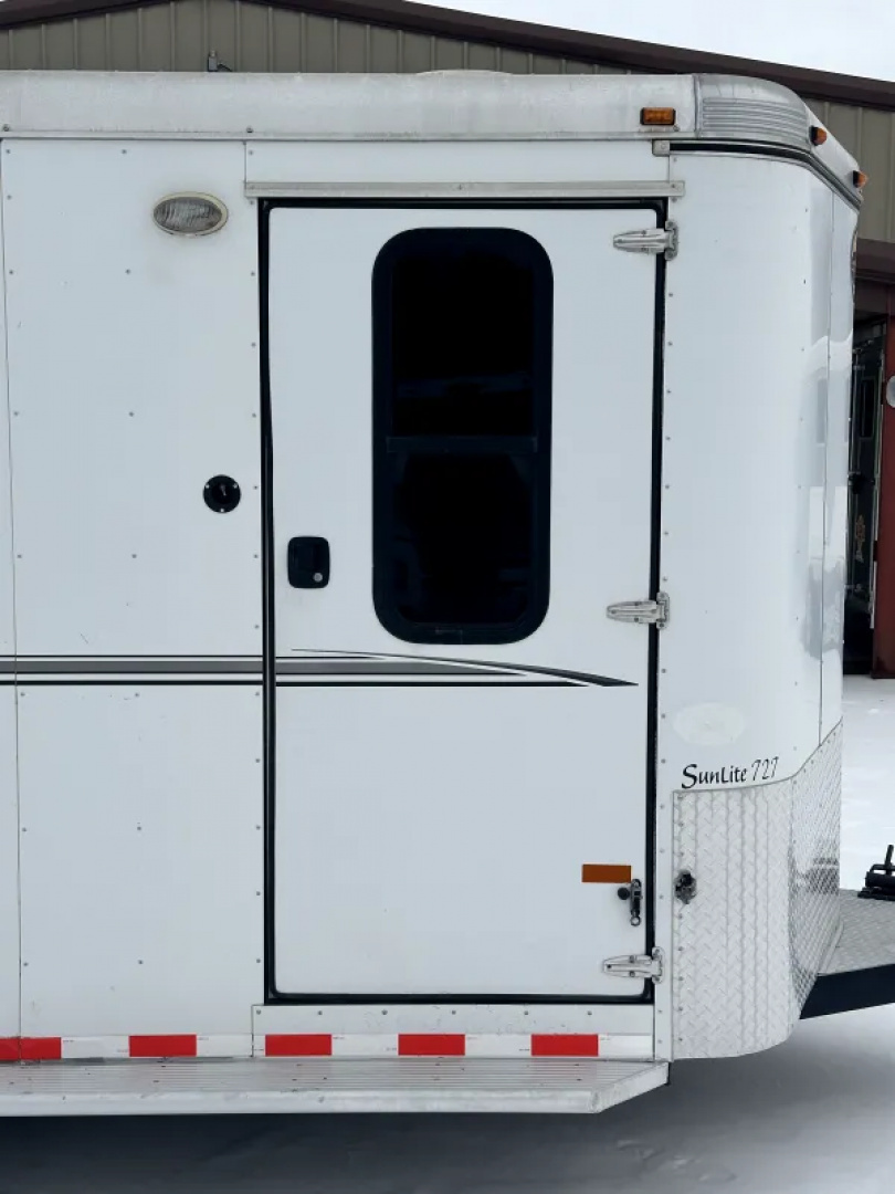 Used 2008 Sundowner 3 Horse Bumper Pull