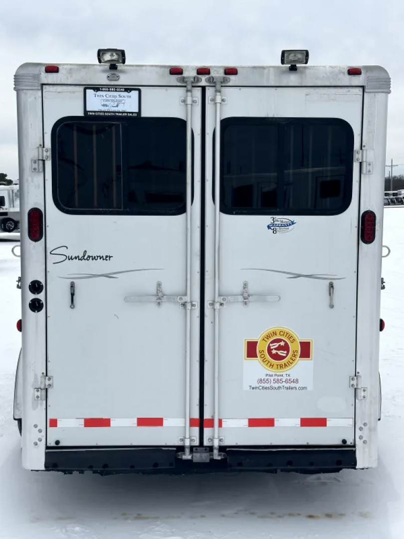Used 2008 Sundowner 3 Horse Bumper Pull