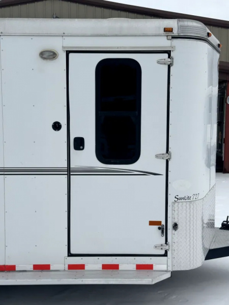 Used 2008 Sundowner 3 Horse Bumper Pull