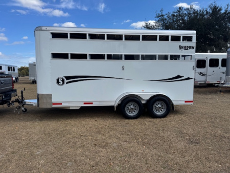 New 2026 Shadow Trailers 3H STK BP Horse Trailer