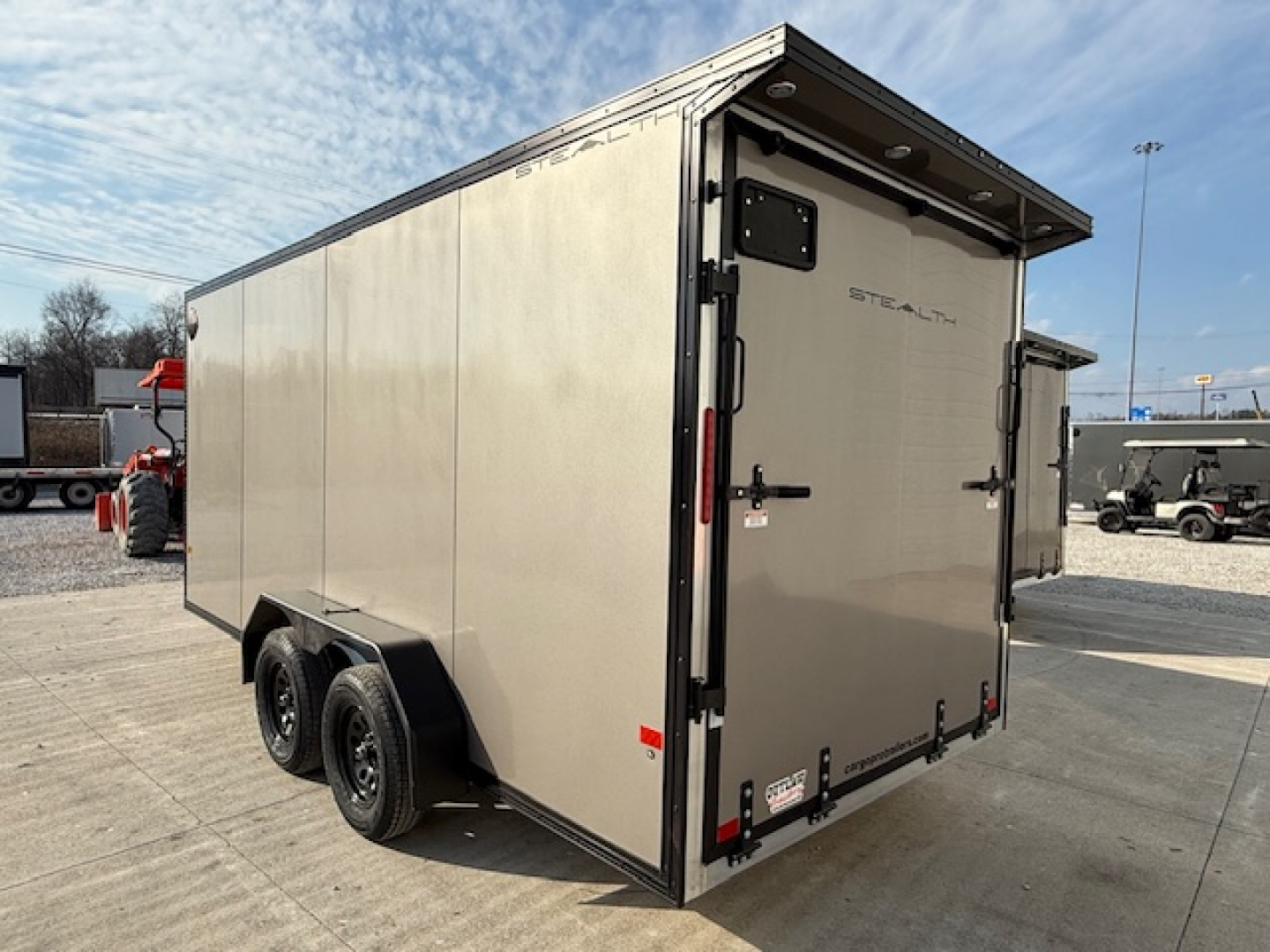 New 2026 ALCOM Stealth 7x16 7k Cargo / Enclosed Trailer