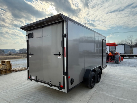 New 2026 ALCOM Stealth 7x16 7k Cargo / Enclosed Trailer