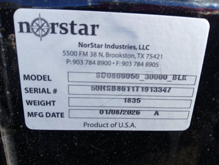 New 2026 Norstar SD-service deck Truck Bed