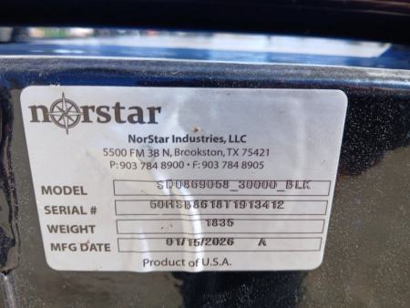 New 2026 Norstar SD-service deck Truck Bed