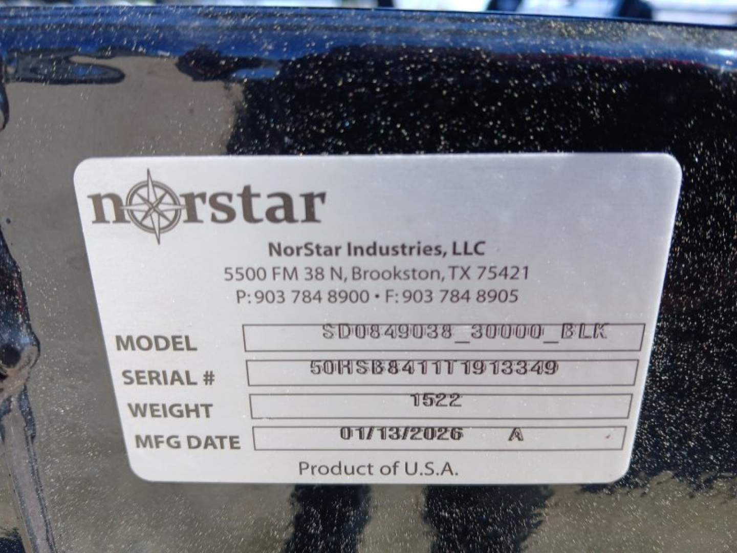 New 2026 Norstar SD-service deck Truck Bed