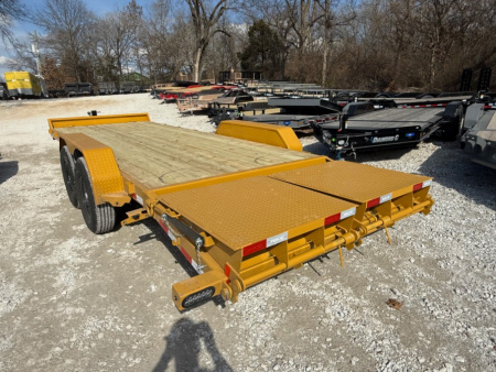 New 2026 Rice Trailers 21' X 82" Magnum Equipment Hauler (Max Ramps) Equipment Trailer