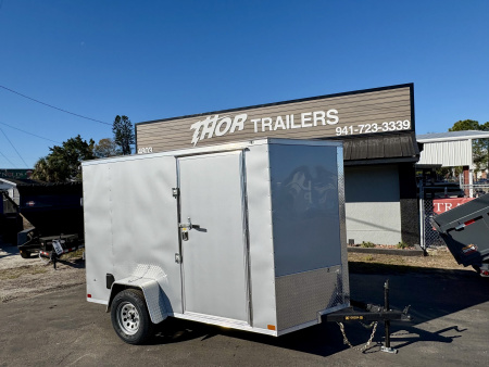 New 2026 Covered Wagon Trailers 6X10 SA WITH SIDE DOOR AND RAMP Cargo / Enclosed Trailer