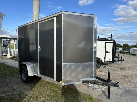 New 2026 Covered Wagon Trailers 6X10 SA WITH SIDE DOOR AND RAMP Cargo / Enclosed Trailer