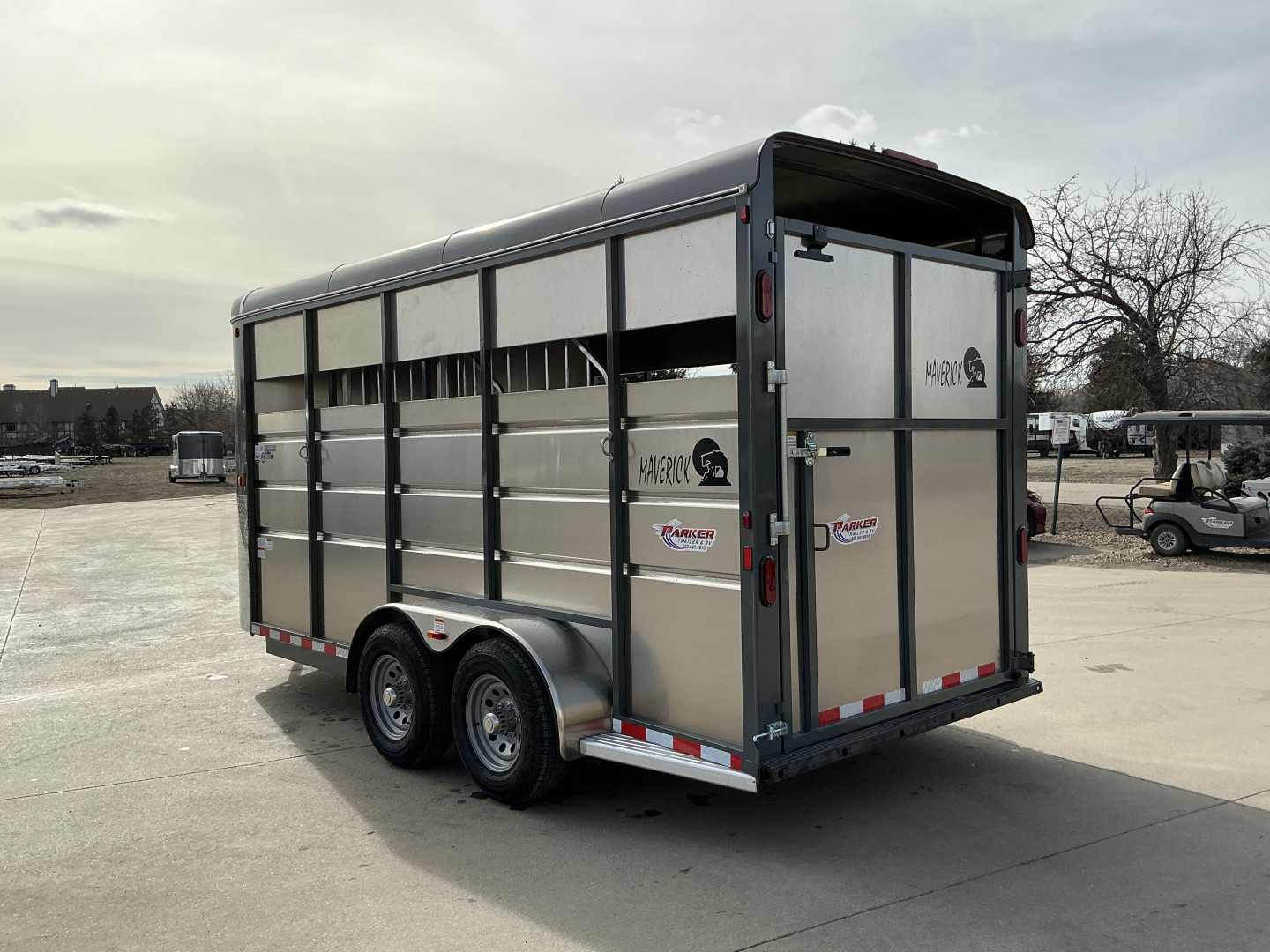 New EXTRA HEIGHT - 2026 Maverick 3 Place Horse Trailer