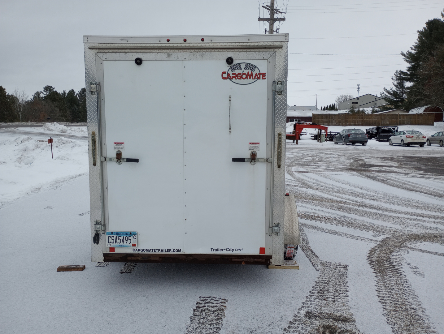 Used 2019 CARGO MATE 6'x10' Cargo / Enclosed Trailer