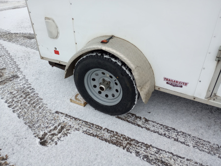 Used 2019 CARGO MATE 6'x10' Cargo / Enclosed Trailer