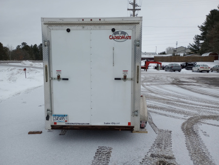 Used 2019 CARGO MATE 6'x10' Cargo / Enclosed Trailer