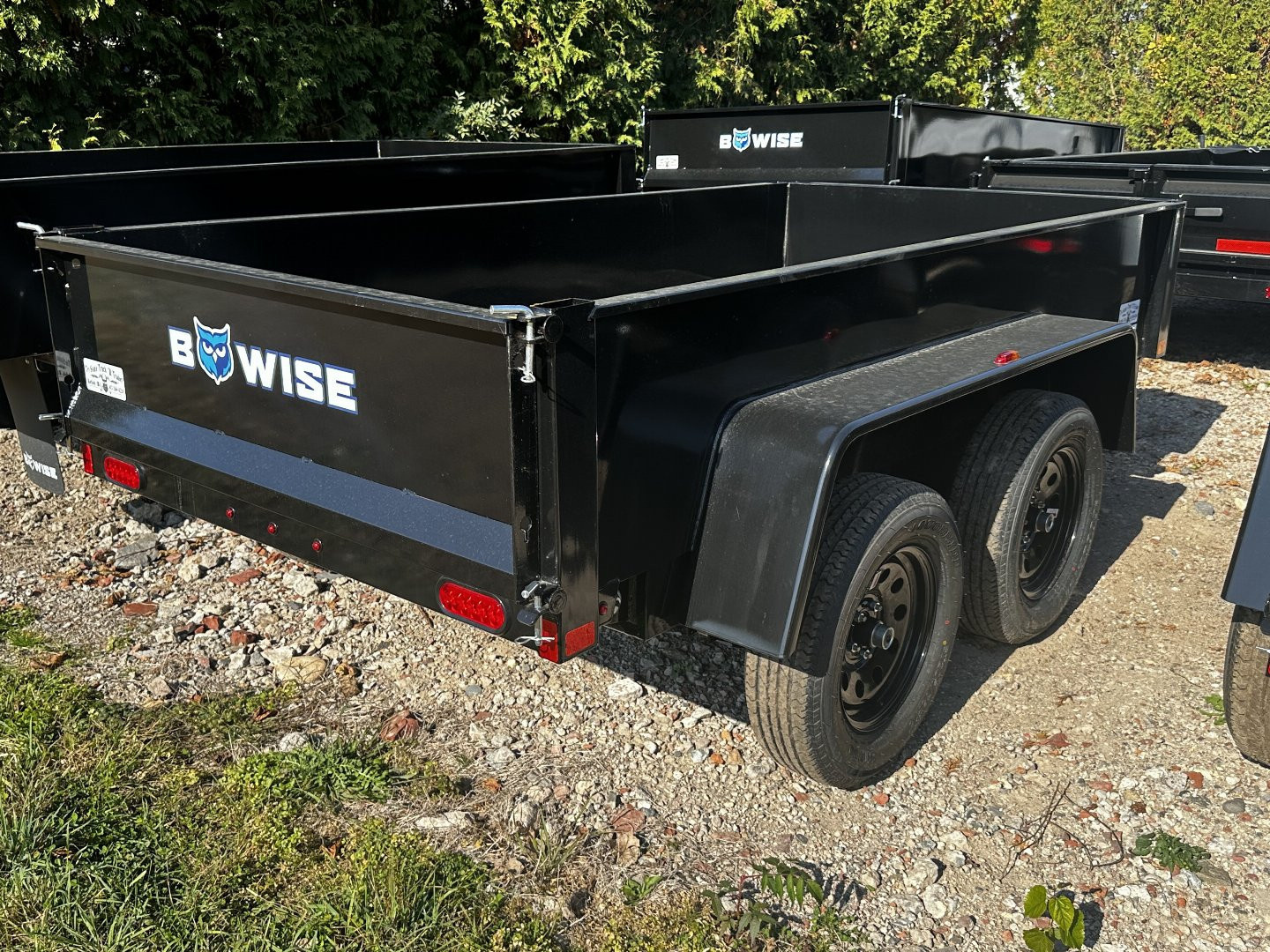 New 2026 BWISE 5x10 Dump Trailer