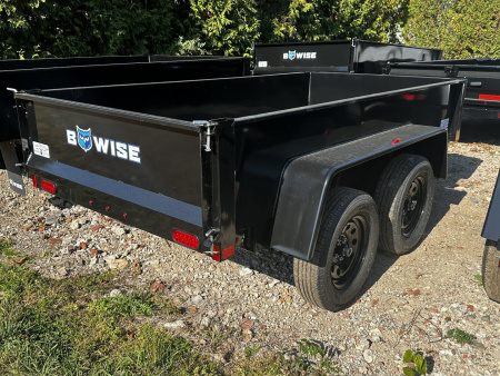 New 2026 BWISE 5x10 Dump Trailer