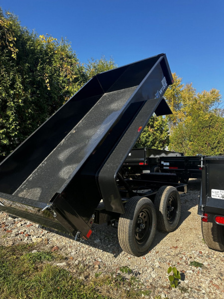 New 2026 BWISE 5x10 Dump Trailer