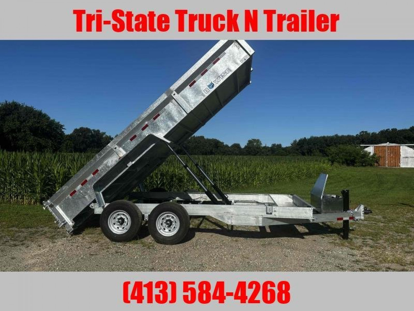 New 2026 BWISE Bwise7x14 14k Dump trailer Dump Trailer