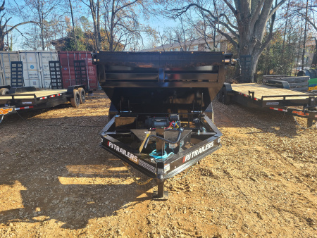 New 2025 PJ Trailers 7x14 14k Roll Off Dump Trailer + 1 Bin