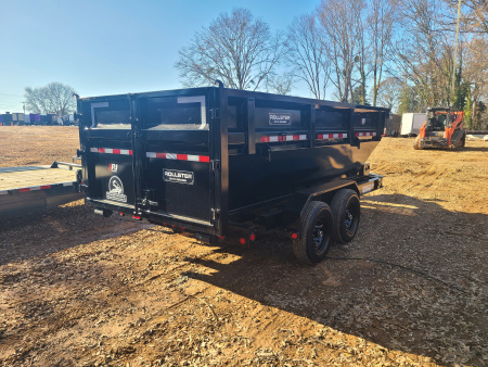New 2025 PJ Trailers 7x14 14k Roll Off Dump Trailer + 1 Bin