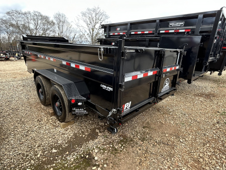 New 2026 PJ Trailers 7x16 TA 24k DE Gooseneck Dump Trailer