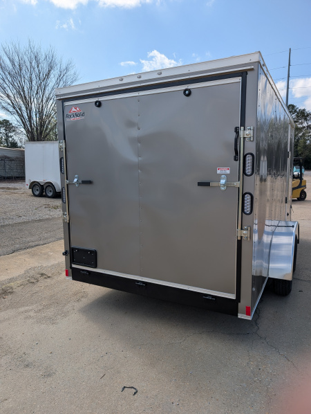 New 2026 ROCK SOLID CARGO 7 x 16 Tandem 3.5k Axle Cargo Trailer 6'6" Interior Height