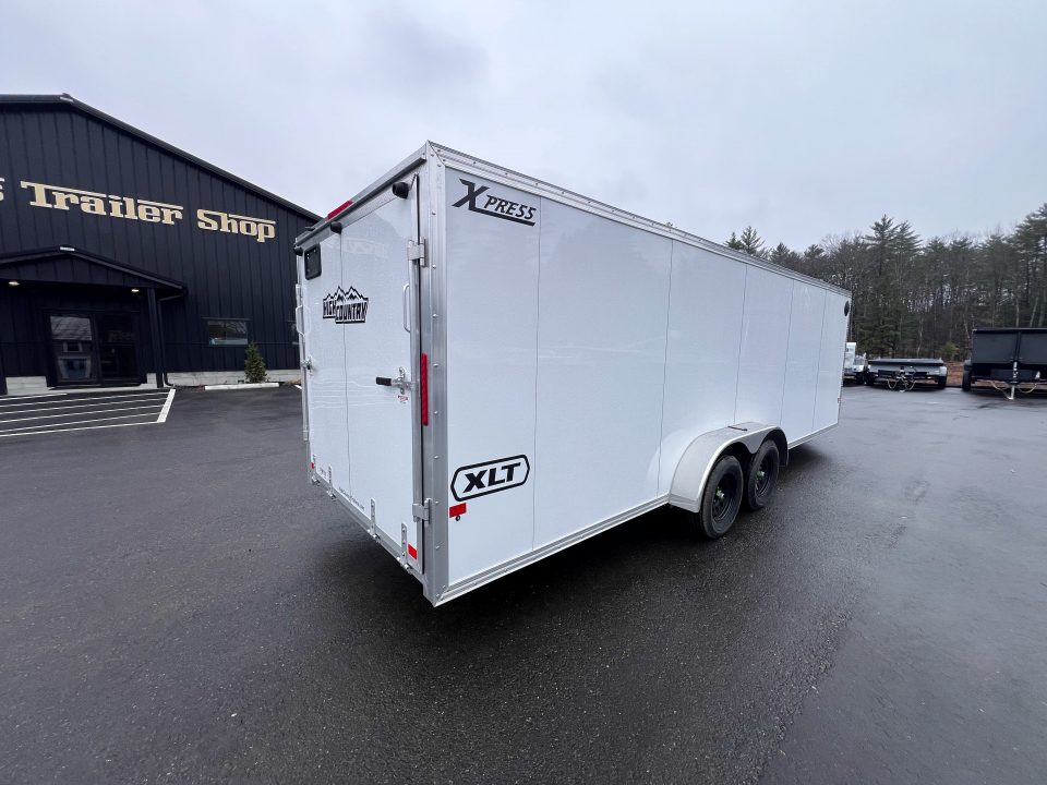 New 2026 High Country 7x22 + 5ft V nose - Snowmobile Trailer/ Four Place / Drive In-Out / All Aluminum - 7000gvw