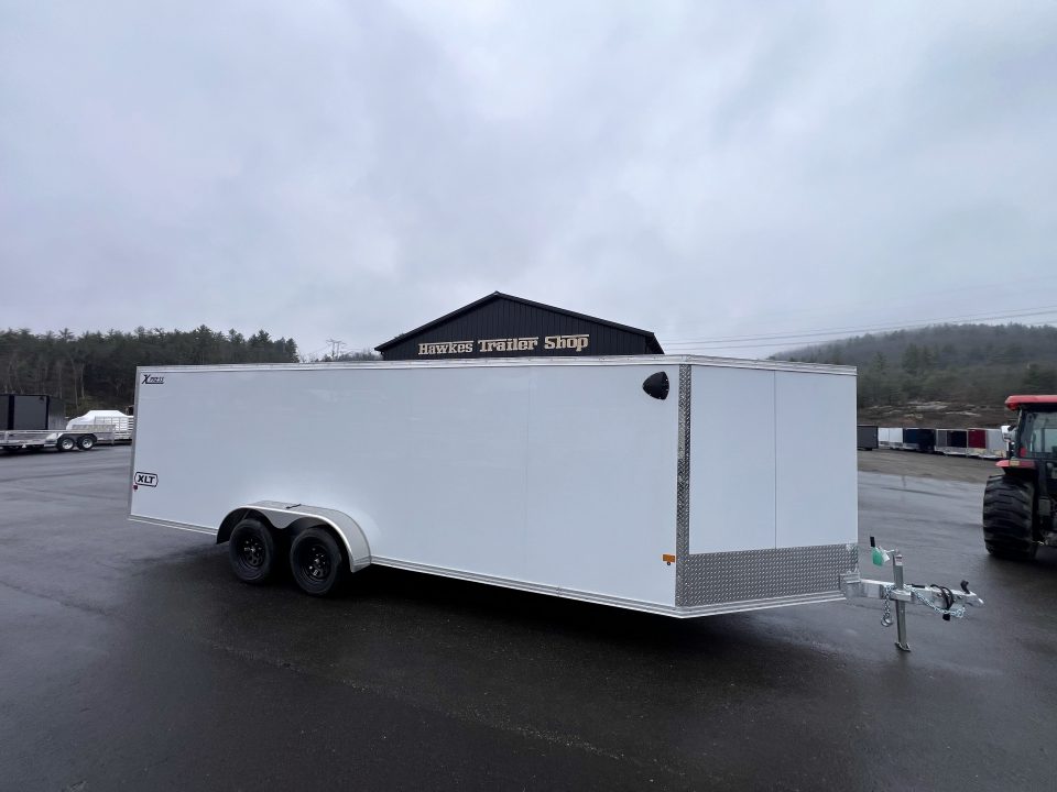 New 2026 High Country 7x22 + 5ft V nose - Snowmobile Trailer/ Four Place / Drive In-Out / All Aluminum - 7000gvw