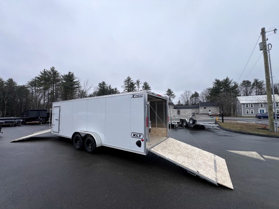 New 2026 High Country 7x22 + 5ft V nose - Snowmobile Trailer/ Four Place / Drive In-Out / All Aluminum - 7000gvw