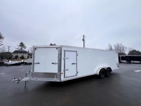 New 2026 High Country 7x22 + 5ft V nose - Snowmobile Trailer/ Four Place / Drive In-Out / All Aluminum - 7000gvw
