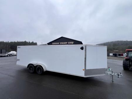 New 2026 High Country 7x22 + 5ft V nose - Snowmobile Trailer/ Four Place / Drive In-Out / All Aluminum - 7000gvw