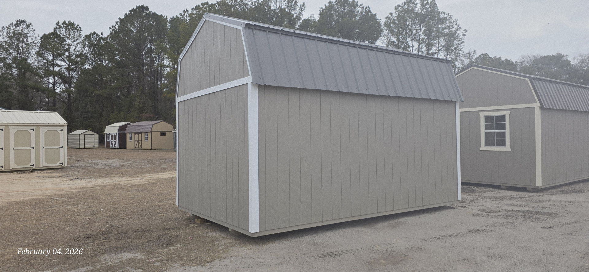 New 2026 Yoder Portable Buildings Side Lofted Barn 10X16