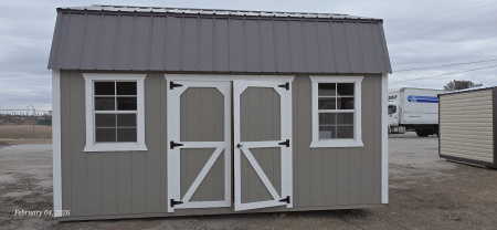 New 2026 Yoder Portable Buildings Side Lofted Barn 10X16