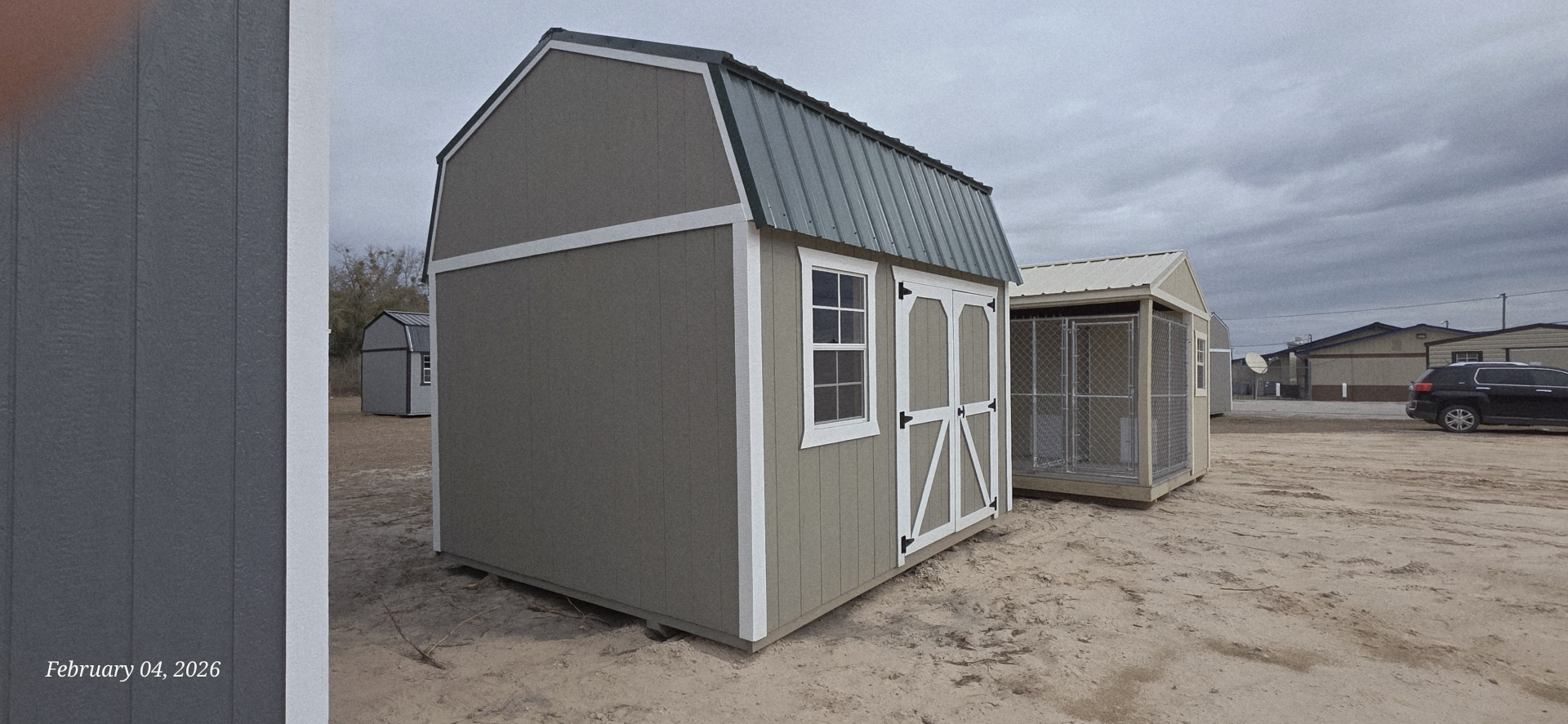 New 2026 Yoder Portable Buildings Side Lofted Barn 10X12