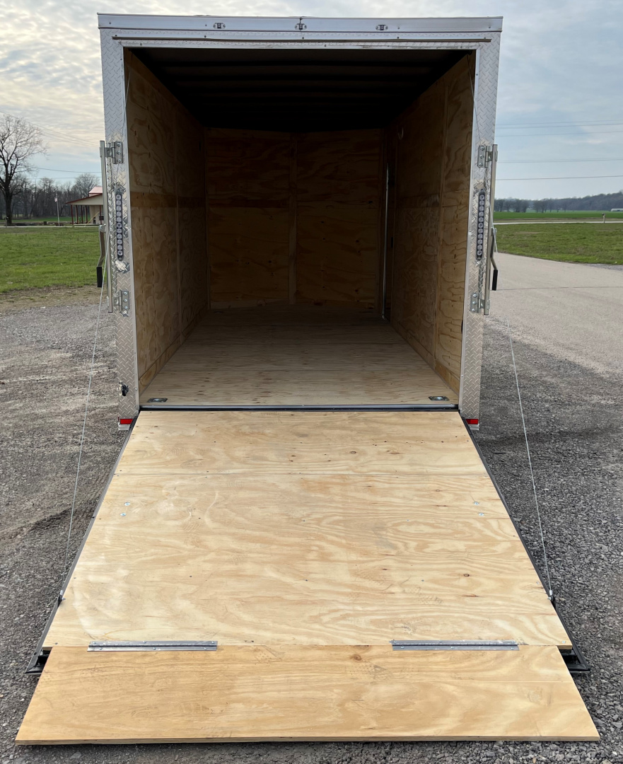 New 2026 Quality Cargo 7x16 Charcoal Cargo Cargo / Enclosed Trailer
