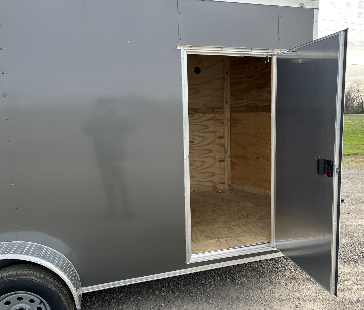 New 2026 Quality Cargo 7x16 Charcoal Cargo Cargo / Enclosed Trailer
