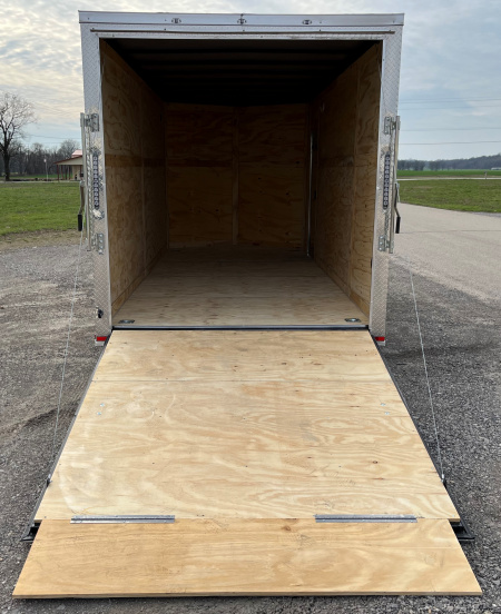 New 2026 Quality Cargo 7x16 Charcoal Cargo Cargo / Enclosed Trailer