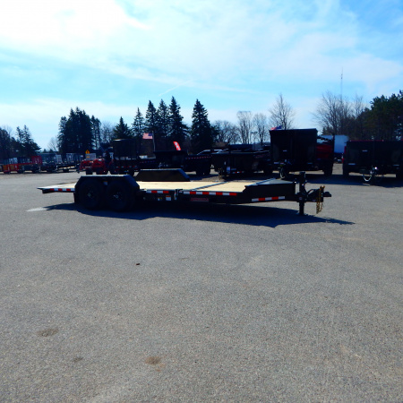 New 2026 Midsota 7X16+4 15.4k Implement Tilt Equipment Trailer