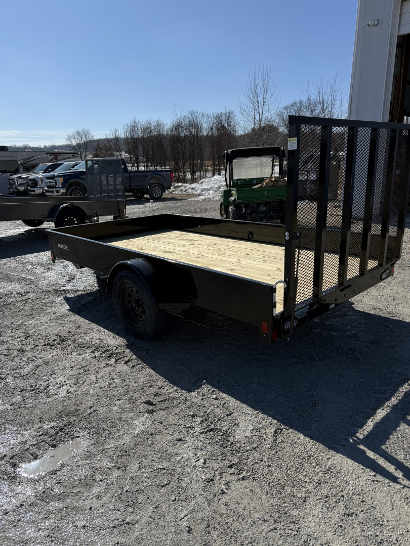 New 2026 Rice 82"X12 3K Utility Trailer