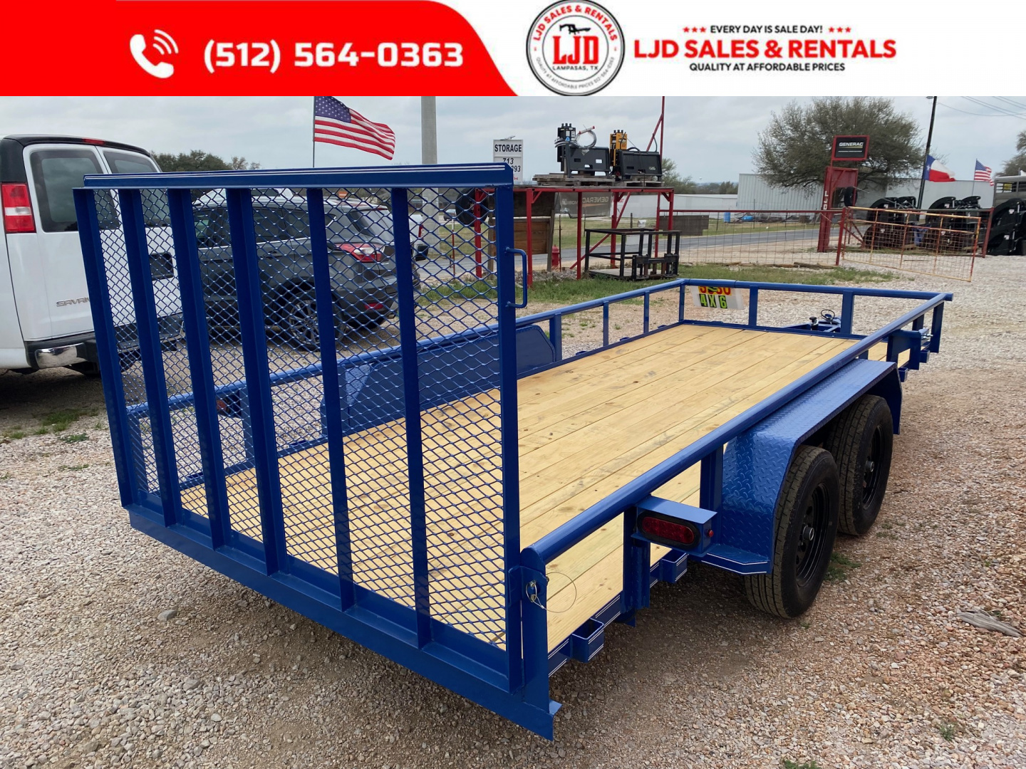 New 2026 Tiger - 77" x 16' - Utility Trailer