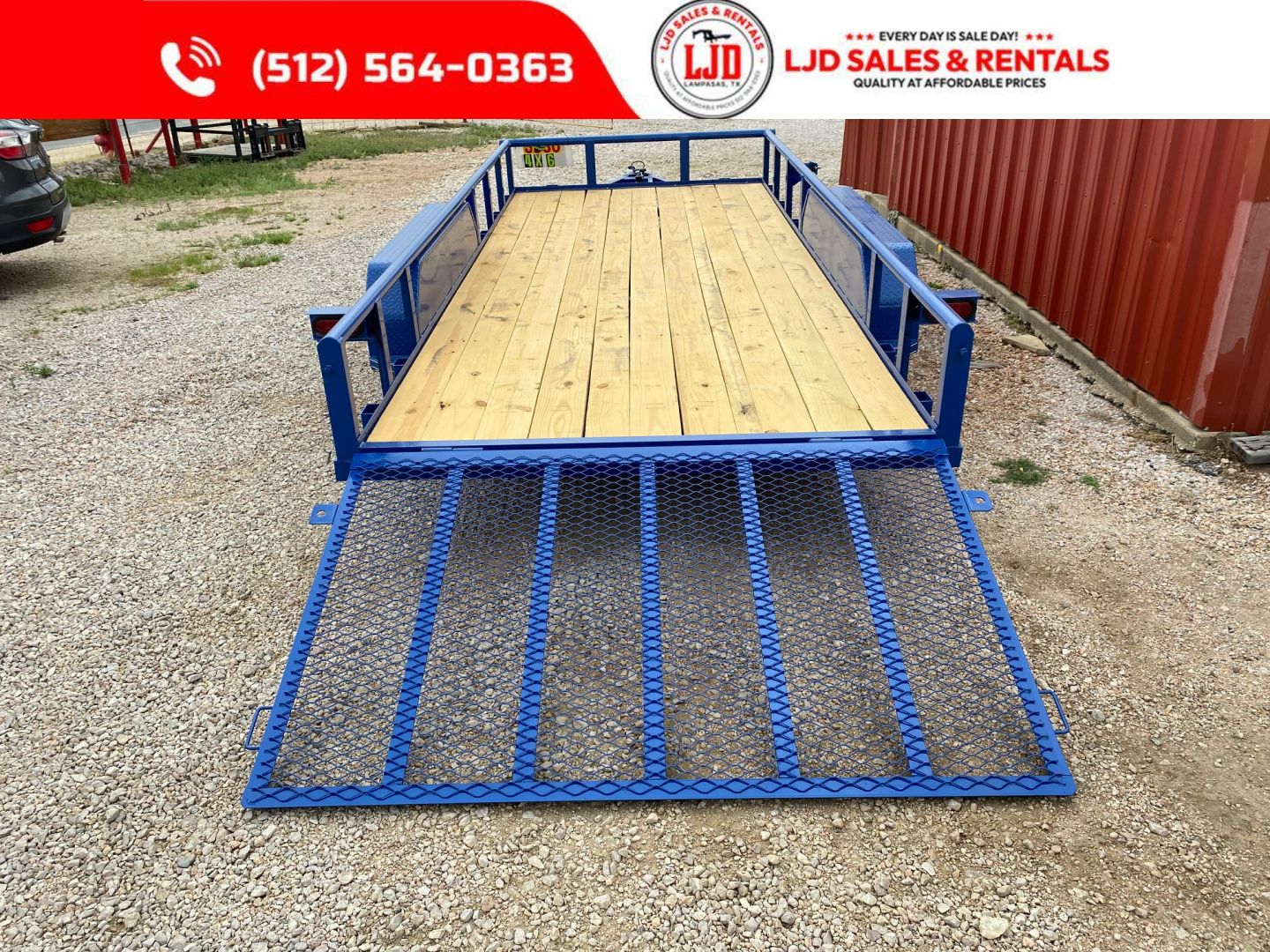 New 2026 Tiger - 77" x 16' - Utility Trailer